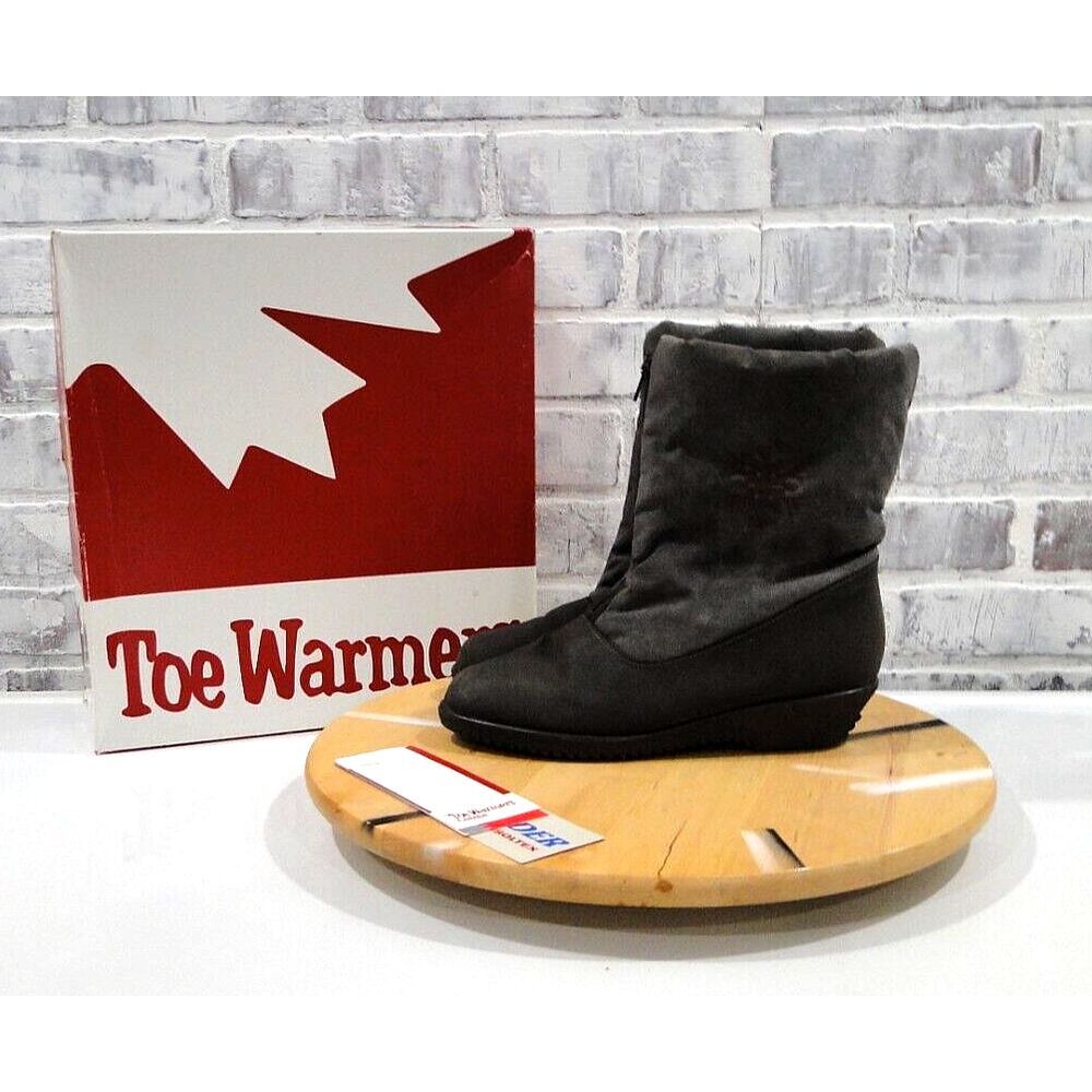 Toe Warmers CANADA Women's Jennifer Brown Winter Boots‎ Size 7.5 M Worn Once